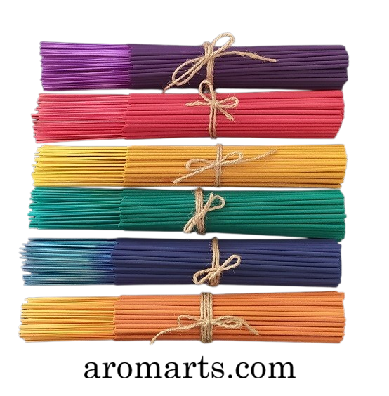 Manojos de sticks de inciensos naturales artesanales Aromarts, opción de ambientador decorativo