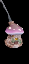 COLECCI�N SETA CASITA DE DUENDES PARA QUEMAR CONOS DE INCIENSO   AMETISTA